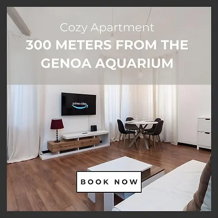 Cozy Apartment, 300 Meters From The Aquarium And San Giorno Metro Genoa